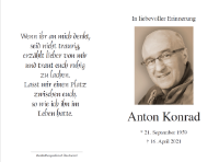 eine Anzeige