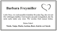 eine Anzeige