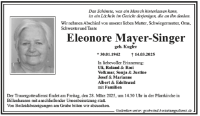 eine Anzeige