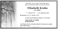 eine Anzeige