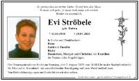 eine Anzeige