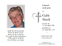 eine Anzeige