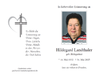 eine Anzeige