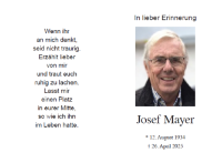 eine Anzeige
