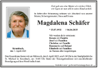 eine Anzeige