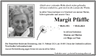 eine Anzeige