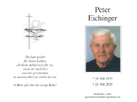 eine Anzeige