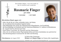 eine Anzeige